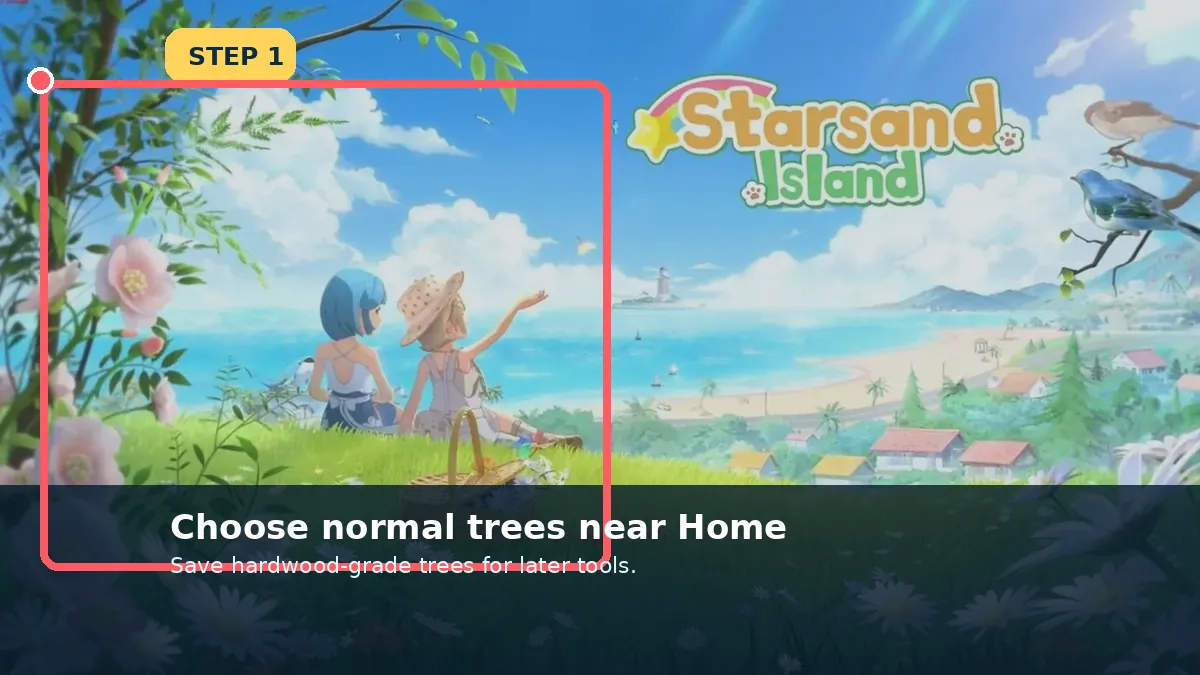 Choose normal trees near Home