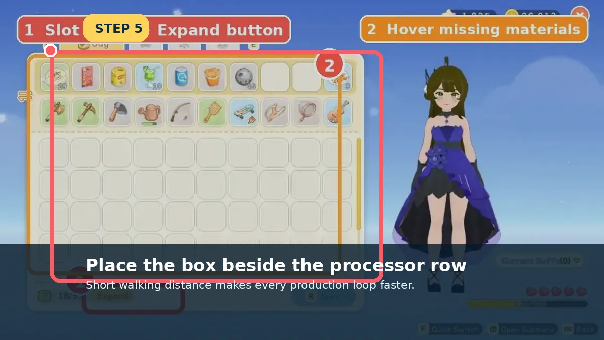 Storage Box I Guide and Early Organisation